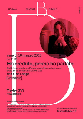 Festival Biblico - Meditazione Maria in versi - Poesie dedicate alla Madonna scelte e interpretate da Francesco Crosato