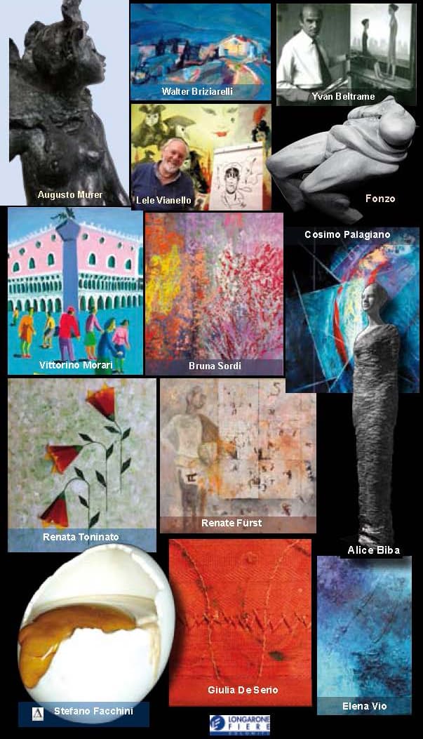 Calendario 2017 - Arte in fiera Dolomiti - Mostra degli artisti - Galleria Web Art